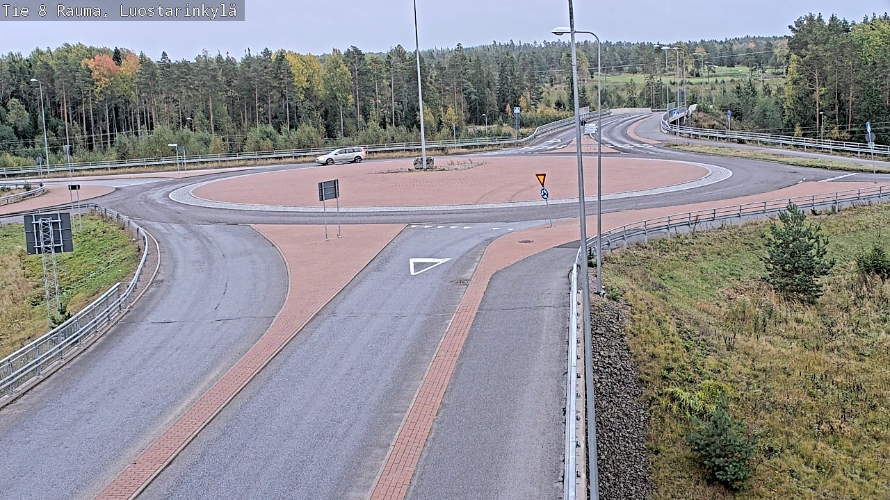 Kelikamerat Kuva Tie 8 Rauma, Luostarinkylä, Rauma, Satakunta