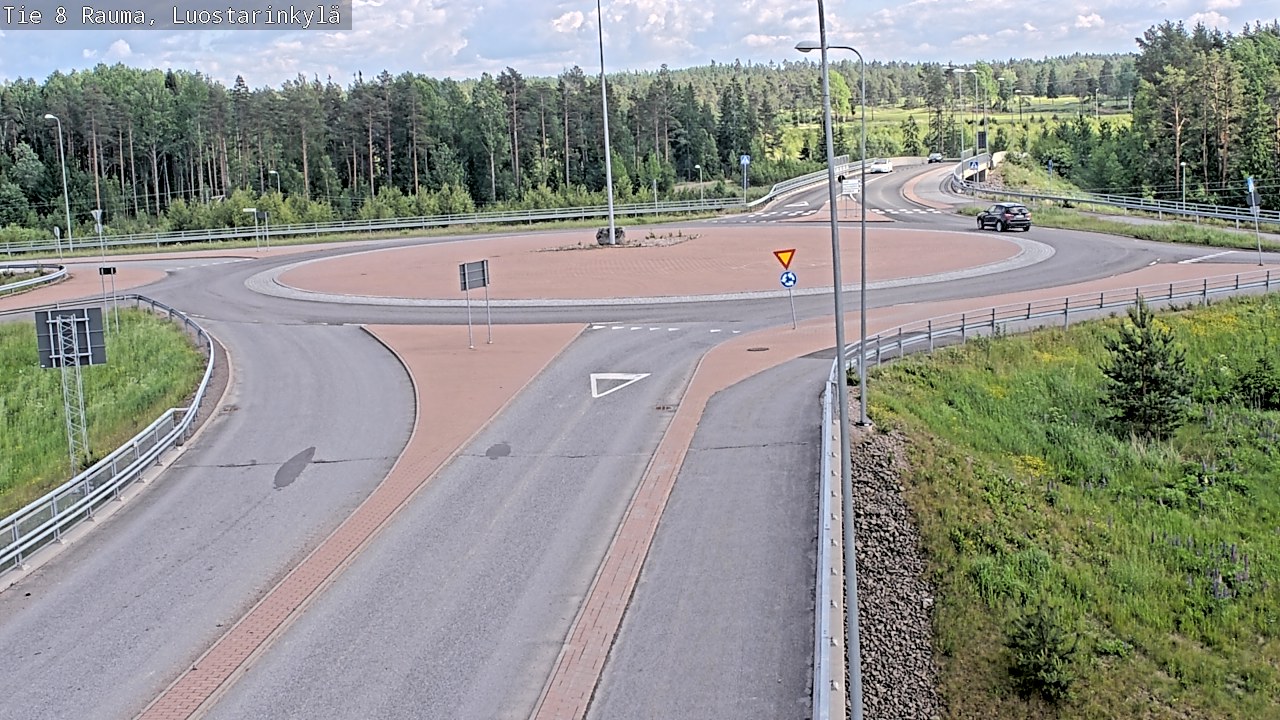 Kelikamerat Kuva Tie 8 Rauma, Luostarinkylä, Rauma, Satakunta