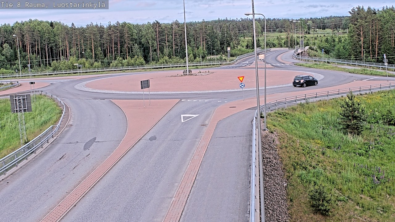Kelikamerat Kuva Tie 8 Rauma, Luostarinkylä, Rauma, Satakunta