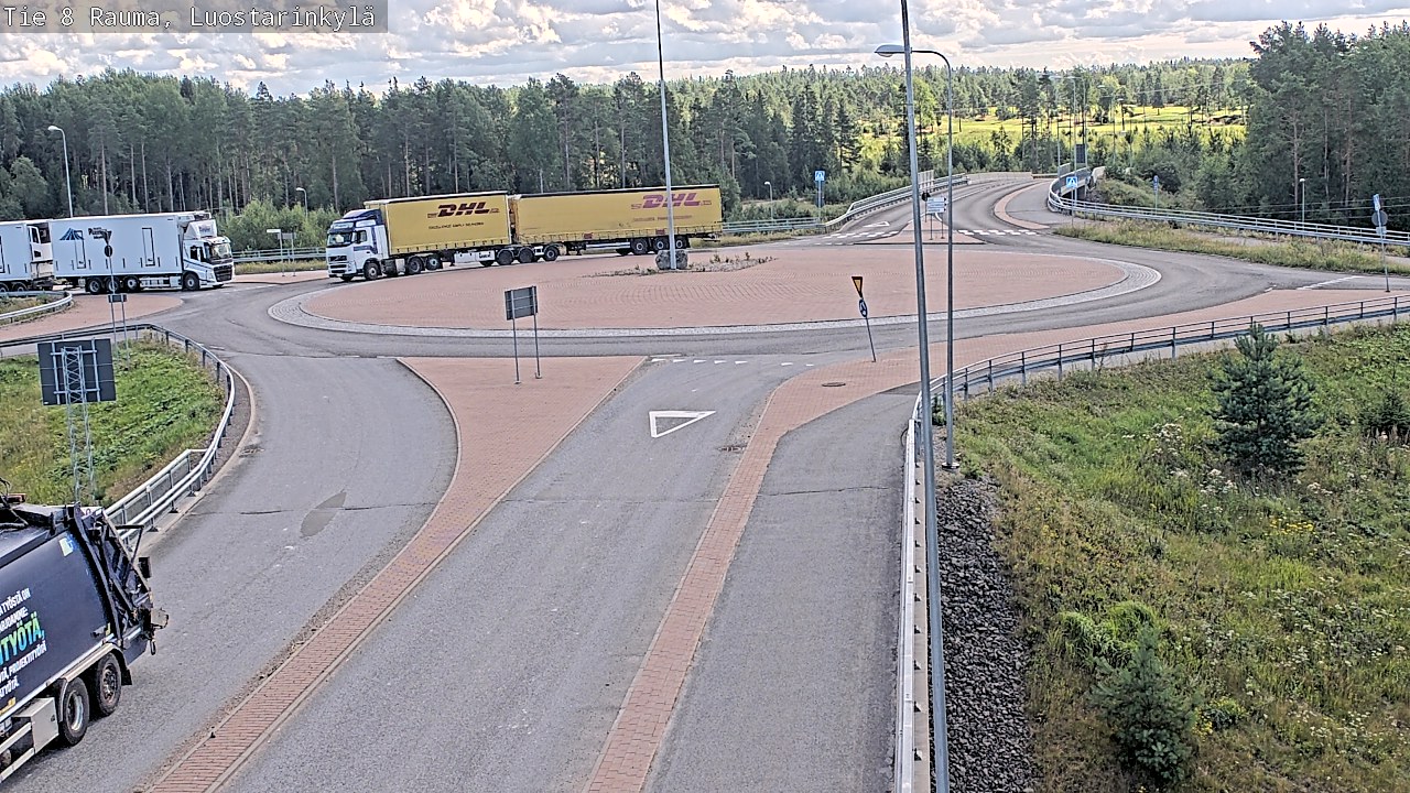 Kelikamerat Kuva Tie 8 Rauma, Luostarinkylä, Rauma, Satakunta
