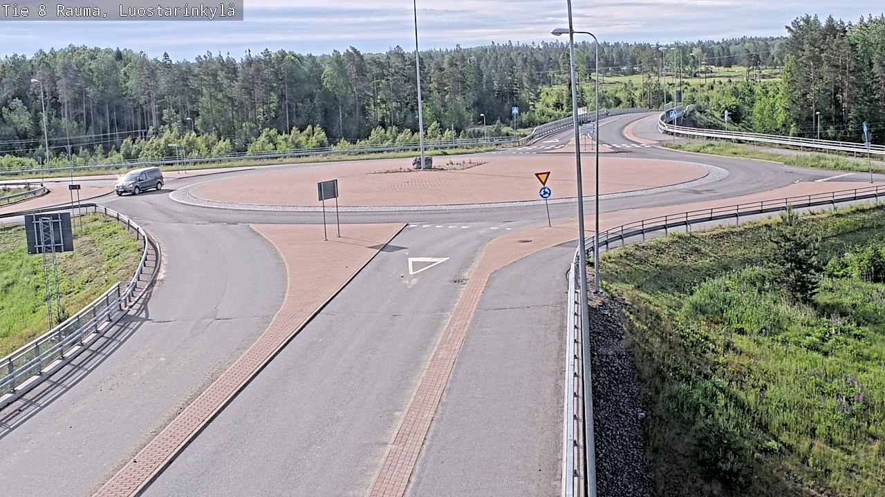 Weather Camera Image Road 8 Rauma, Luostarinkylä, Rauma, Satakunta