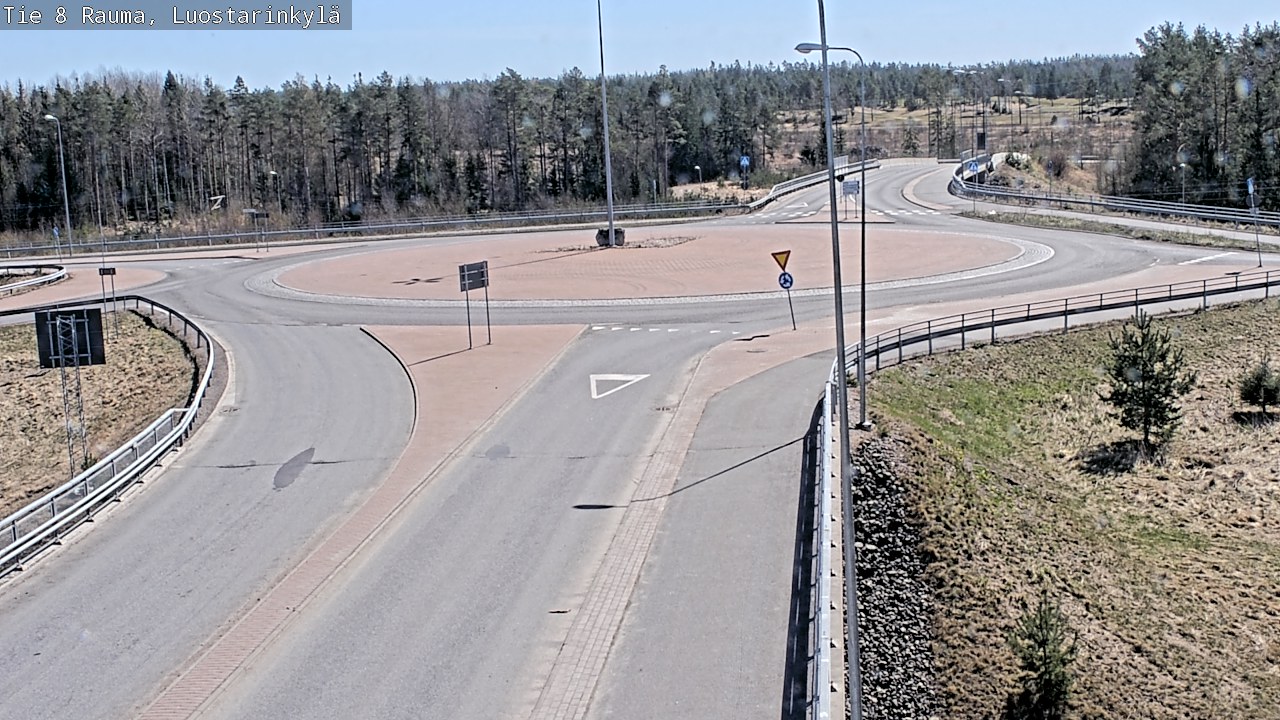Kelikamerat Kuva Tie 8 Rauma, Luostarinkylä, Rauma, Satakunta