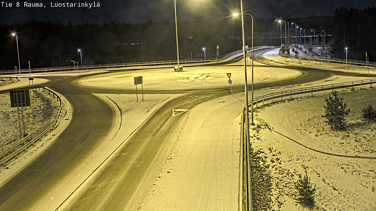 Weather Camera Image Road 8 Rauma, Luostarinkylä, Rauma, Satakunta