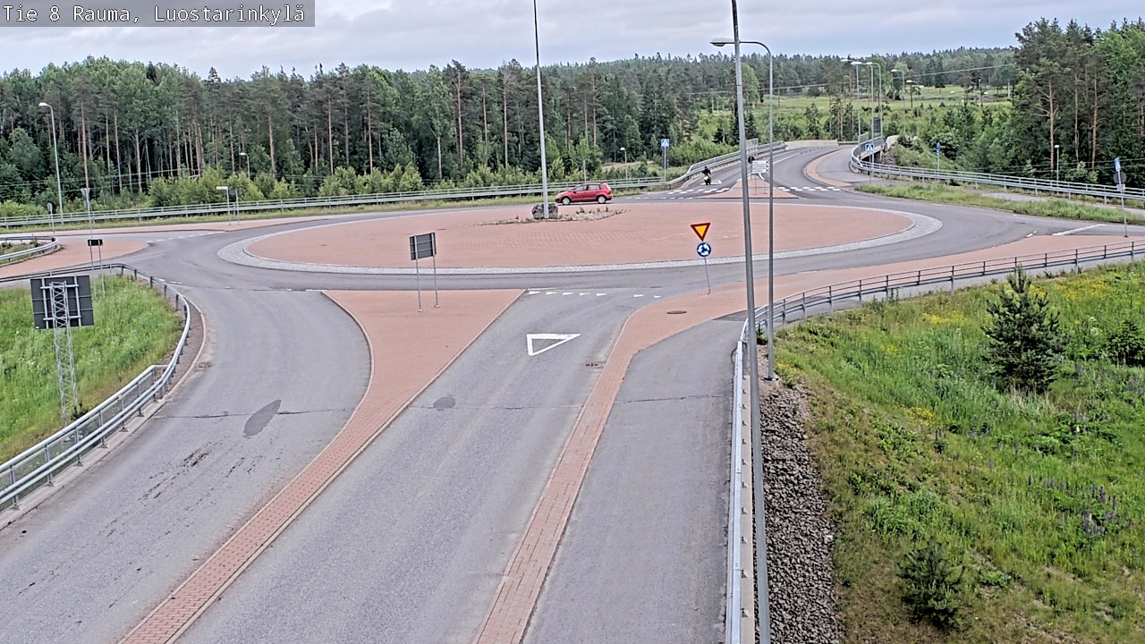Kelikamerat Kuva Tie 8 Rauma, Luostarinkylä, Rauma, Satakunta