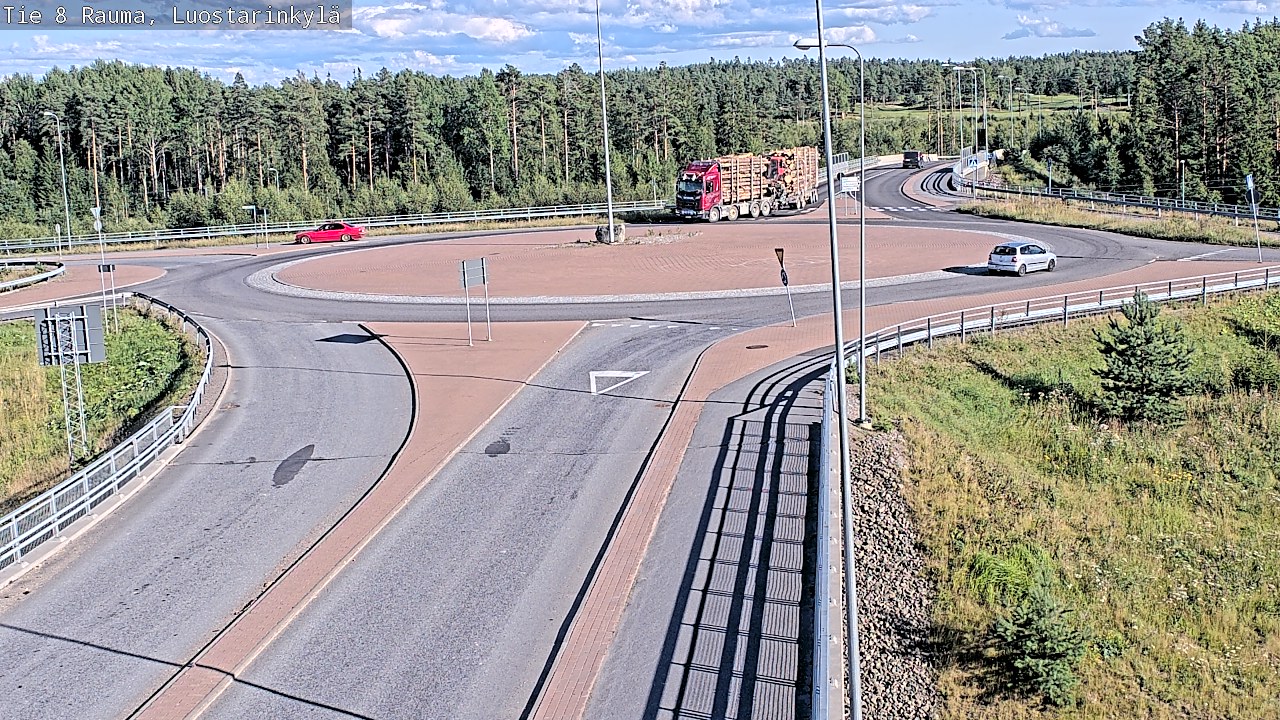 Kelikamerat Kuva Tie 8 Rauma, Luostarinkylä, Rauma, Satakunta
