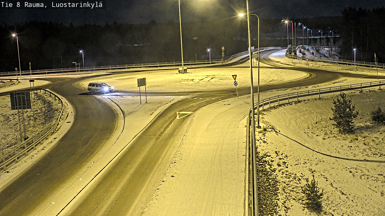 Weather Camera Image Road 8 Rauma, Luostarinkylä, Rauma, Satakunta