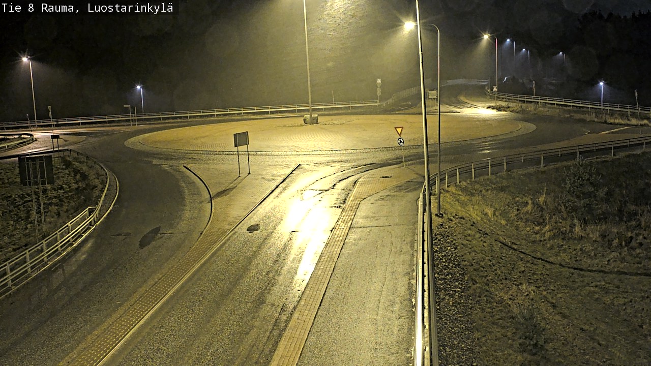 Weather Camera Image Road 8 Rauma, Luostarinkylä, Rauma, Satakunta