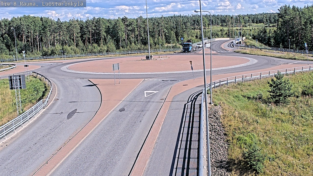 Kelikamerat Kuva Tie 8 Rauma, Luostarinkylä, Rauma, Satakunta