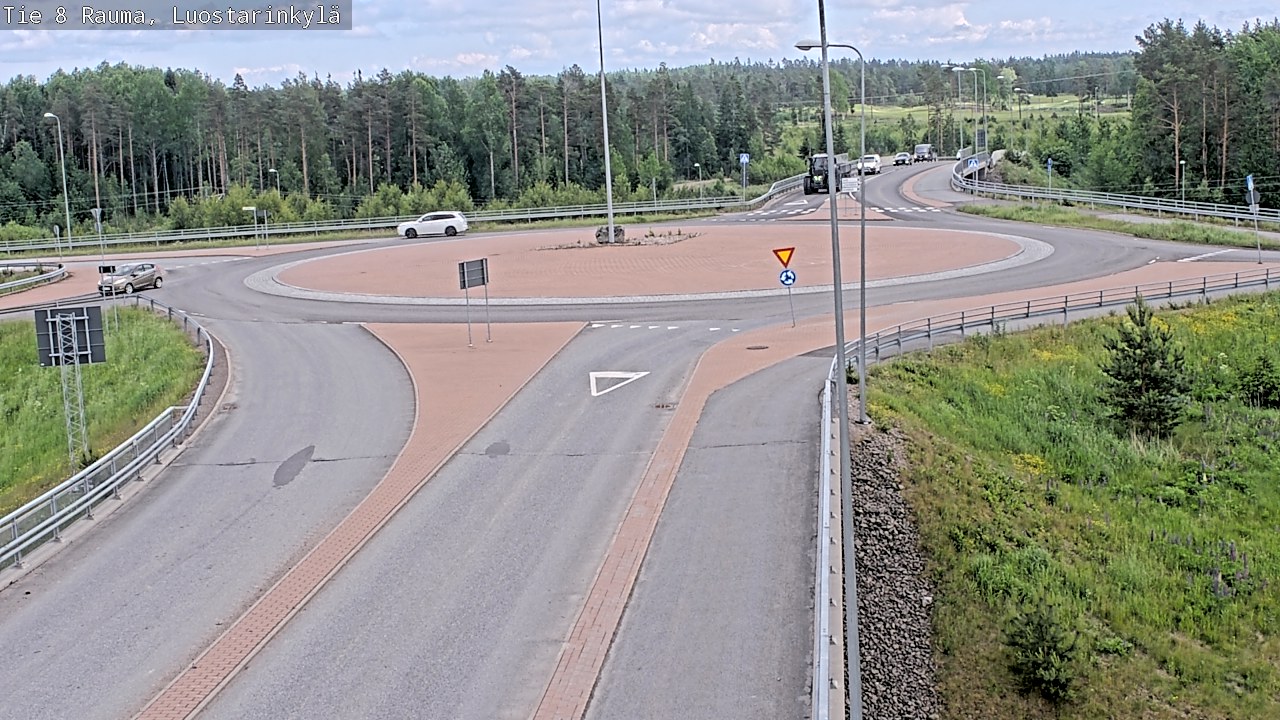 Kelikamerat Kuva Tie 8 Rauma, Luostarinkylä, Rauma, Satakunta