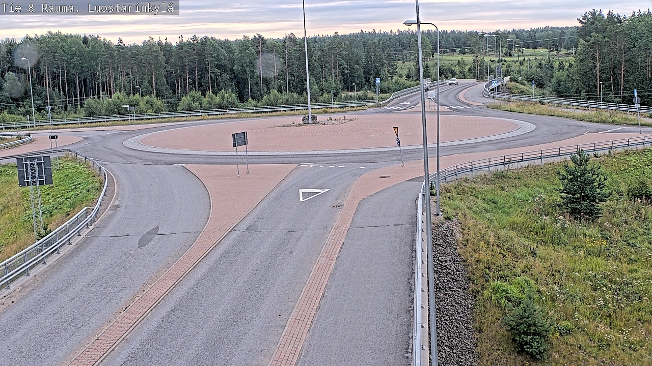 Weather Camera Image Road 8 Rauma, Luostarinkylä, Rauma, Satakunta