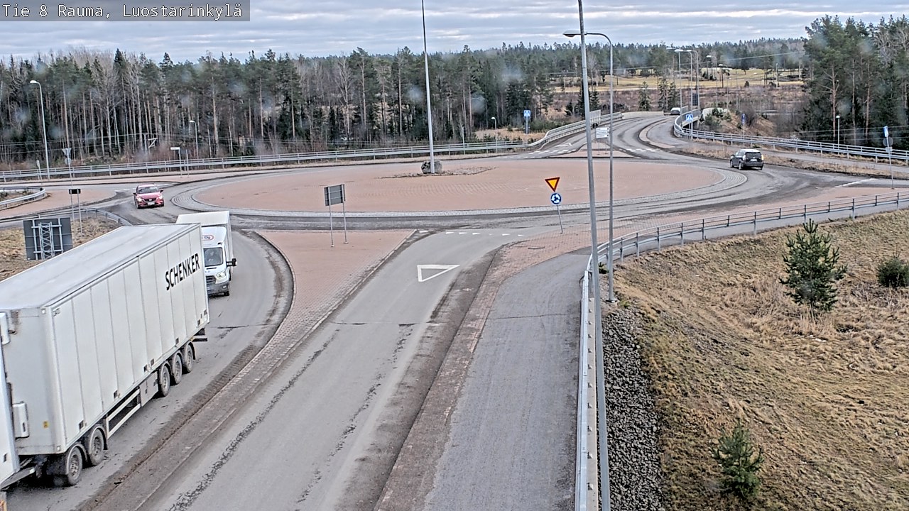 Kelikamerat Kuva Tie 8 Rauma, Luostarinkylä, Rauma, Satakunta