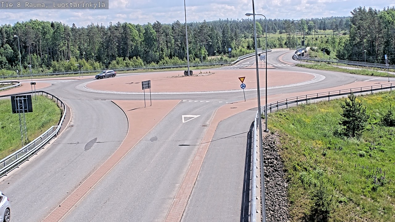 Kelikamerat Kuva Tie 8 Rauma, Luostarinkylä, Rauma, Satakunta