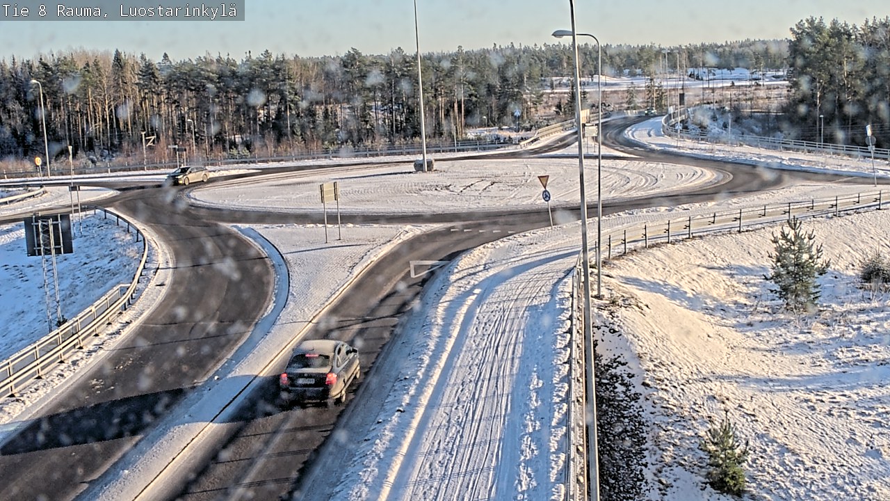 Weather Camera Image Road 8 Rauma, Luostarinkylä, Rauma, Satakunta