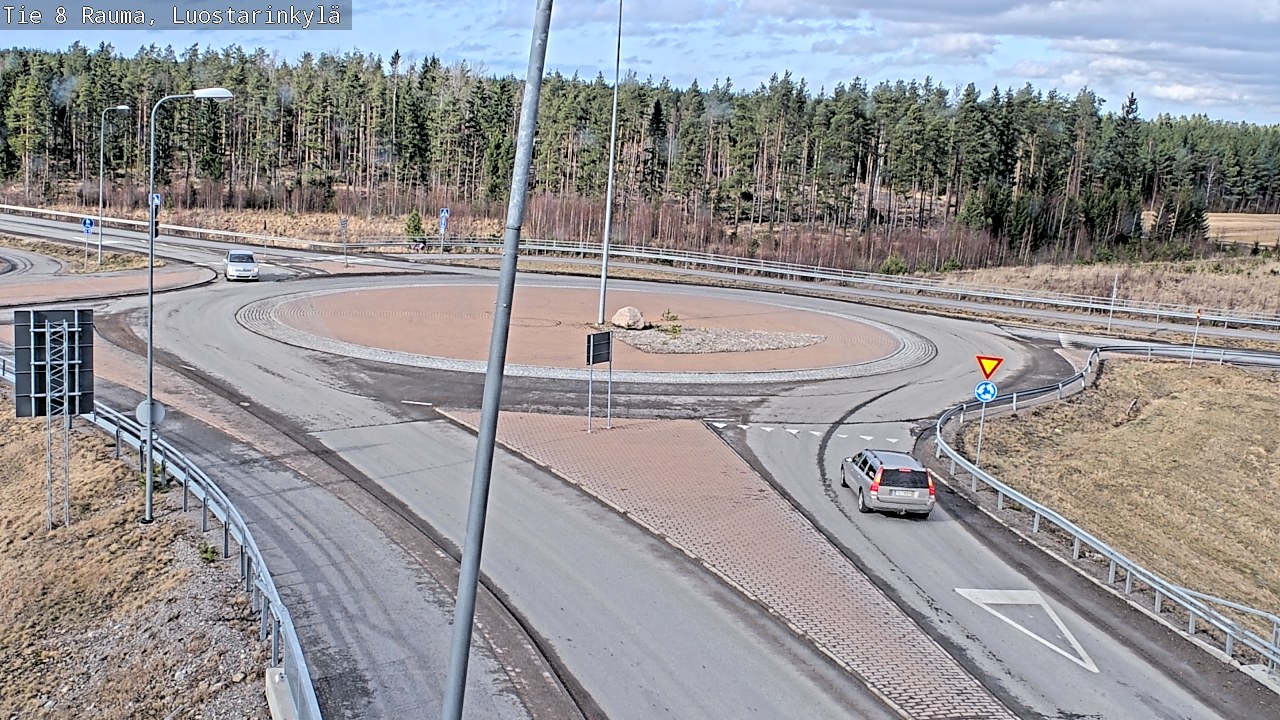 Kelikamerat Kuva Tie 8 Rauma, Luostarinkylä, Rauma, Satakunta