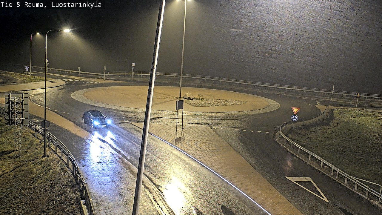 Weather Camera Image Road 8 Rauma, Luostarinkylä, Rauma, Satakunta