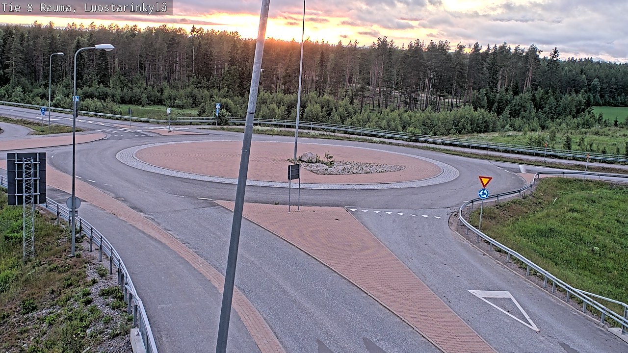 Kelikamerat Kuva Tie 8 Rauma, Luostarinkylä, Rauma, Satakunta