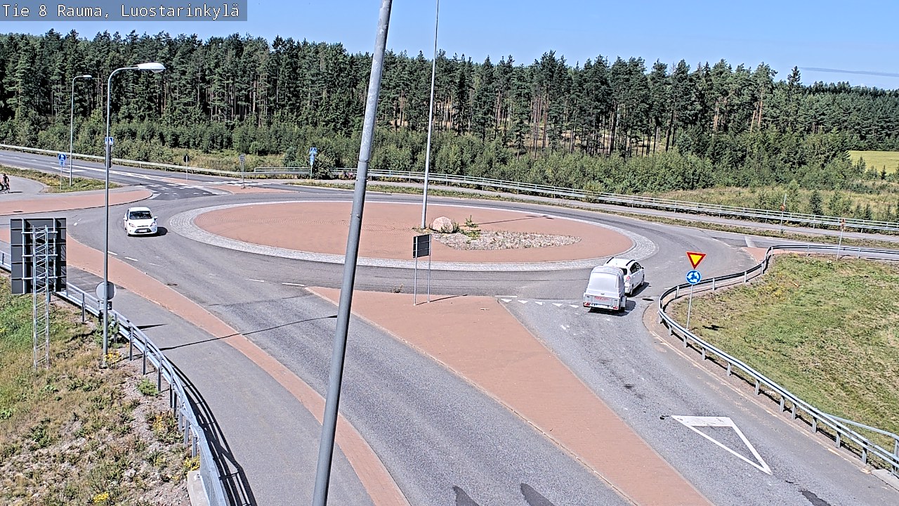 Kelikamerat Kuva Tie 8 Rauma, Luostarinkylä, Rauma, Satakunta
