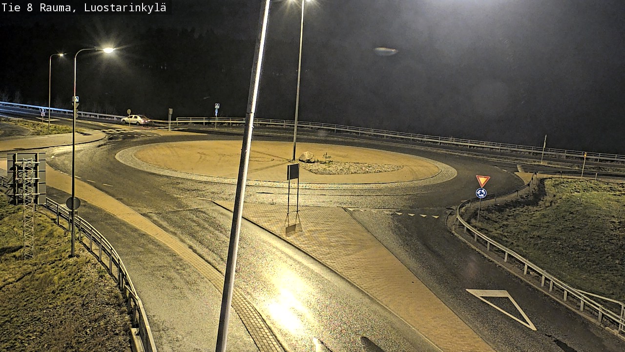 Weather Camera Image Road 8 Rauma, Luostarinkylä, Rauma, Satakunta