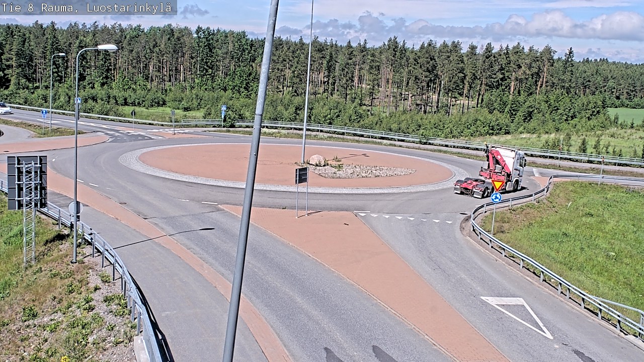 Kelikamerat Kuva Tie 8 Rauma, Luostarinkylä, Rauma, Satakunta