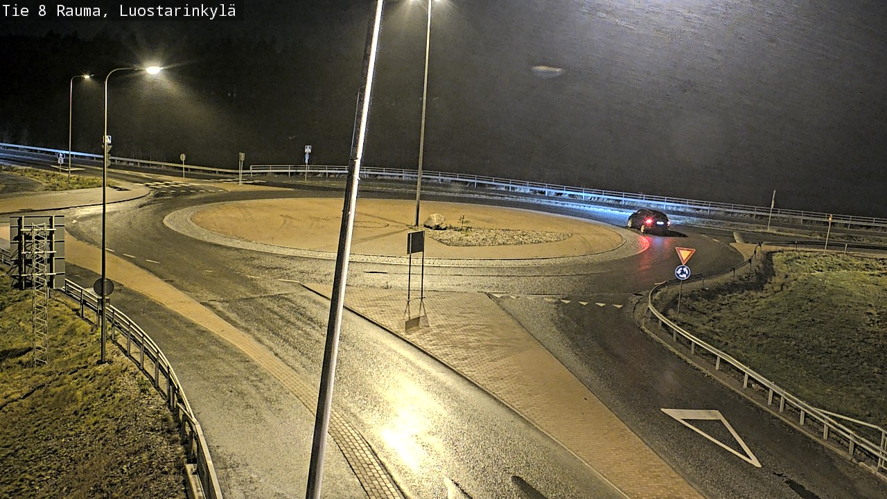 Weather Camera Image Road 8 Rauma, Luostarinkylä, Rauma, Satakunta