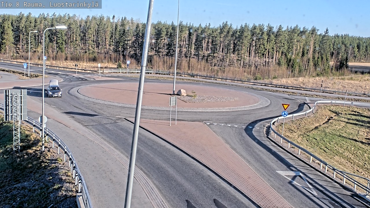 Kelikamerat Kuva Tie 8 Rauma, Luostarinkylä, Rauma, Satakunta