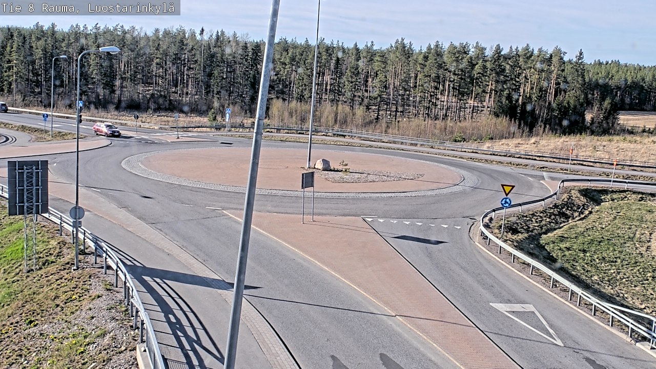 Kelikamerat Kuva Tie 8 Rauma, Luostarinkylä, Rauma, Satakunta