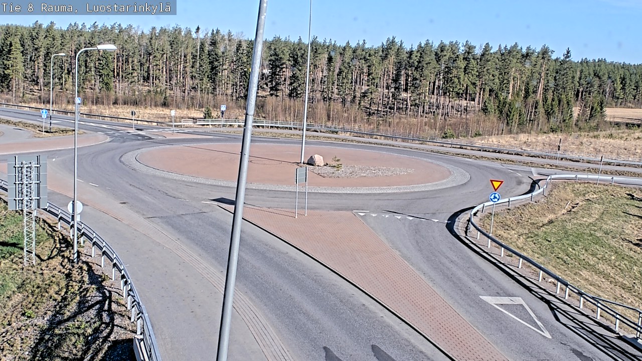 Kelikamerat Kuva Tie 8 Rauma, Luostarinkylä, Rauma, Satakunta