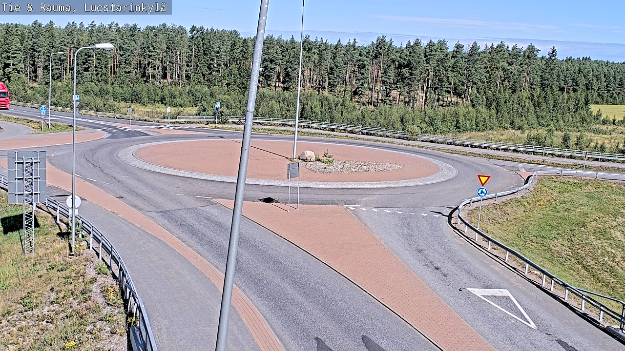 Kelikamerat Kuva Tie 8 Rauma, Luostarinkylä, Rauma, Satakunta