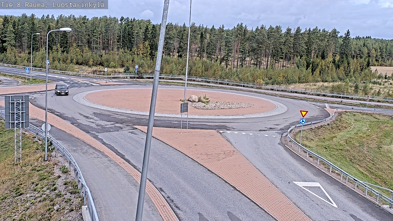 Kelikamerat Kuva Tie 8 Rauma, Luostarinkylä, Rauma, Satakunta