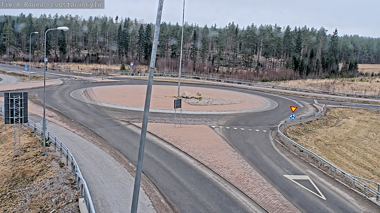 Weather Camera Image Road 8 Rauma, Luostarinkylä, Rauma, Satakunta