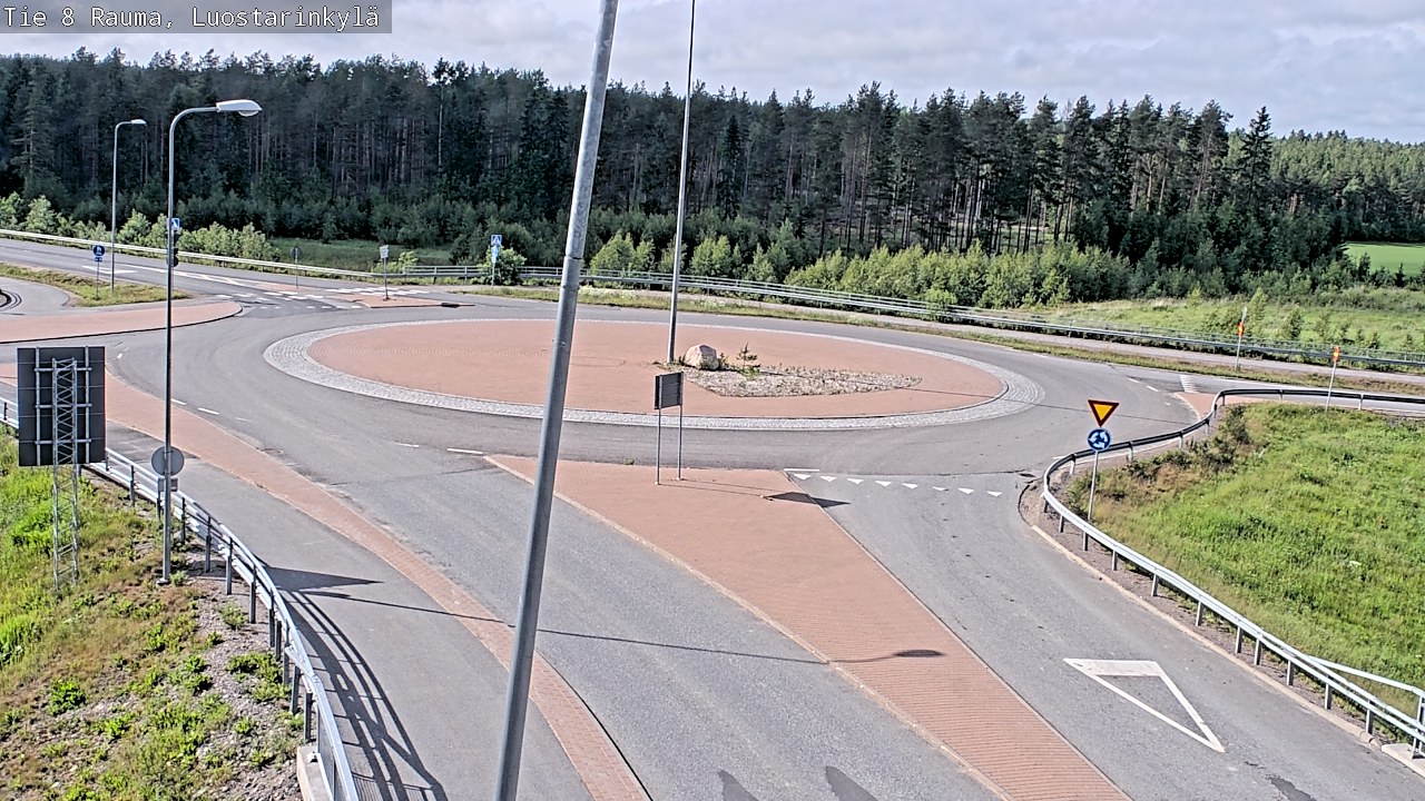 Kelikamerat Kuva Tie 8 Rauma, Luostarinkylä, Rauma, Satakunta