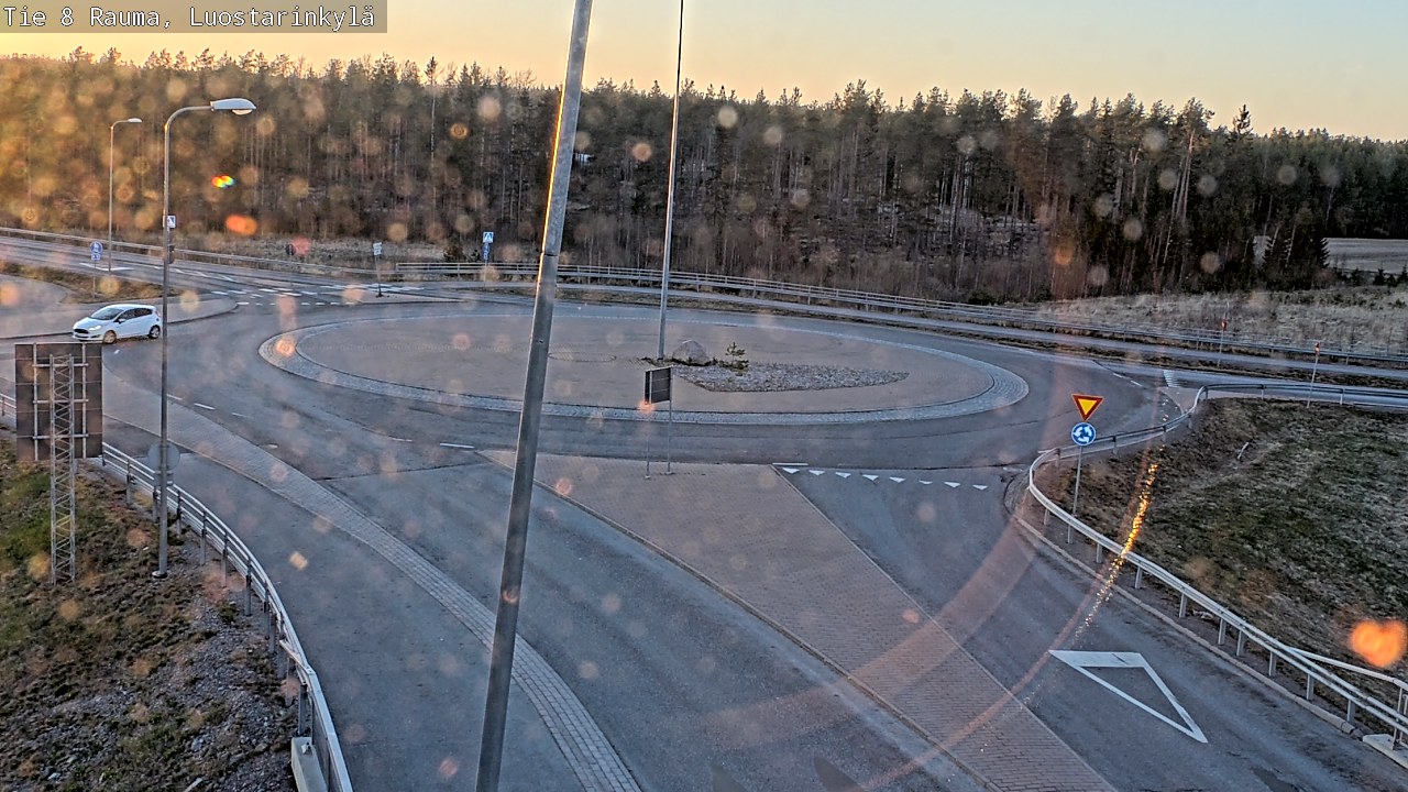 Kelikamerat Kuva Tie 8 Rauma, Luostarinkylä, Rauma, Satakunta