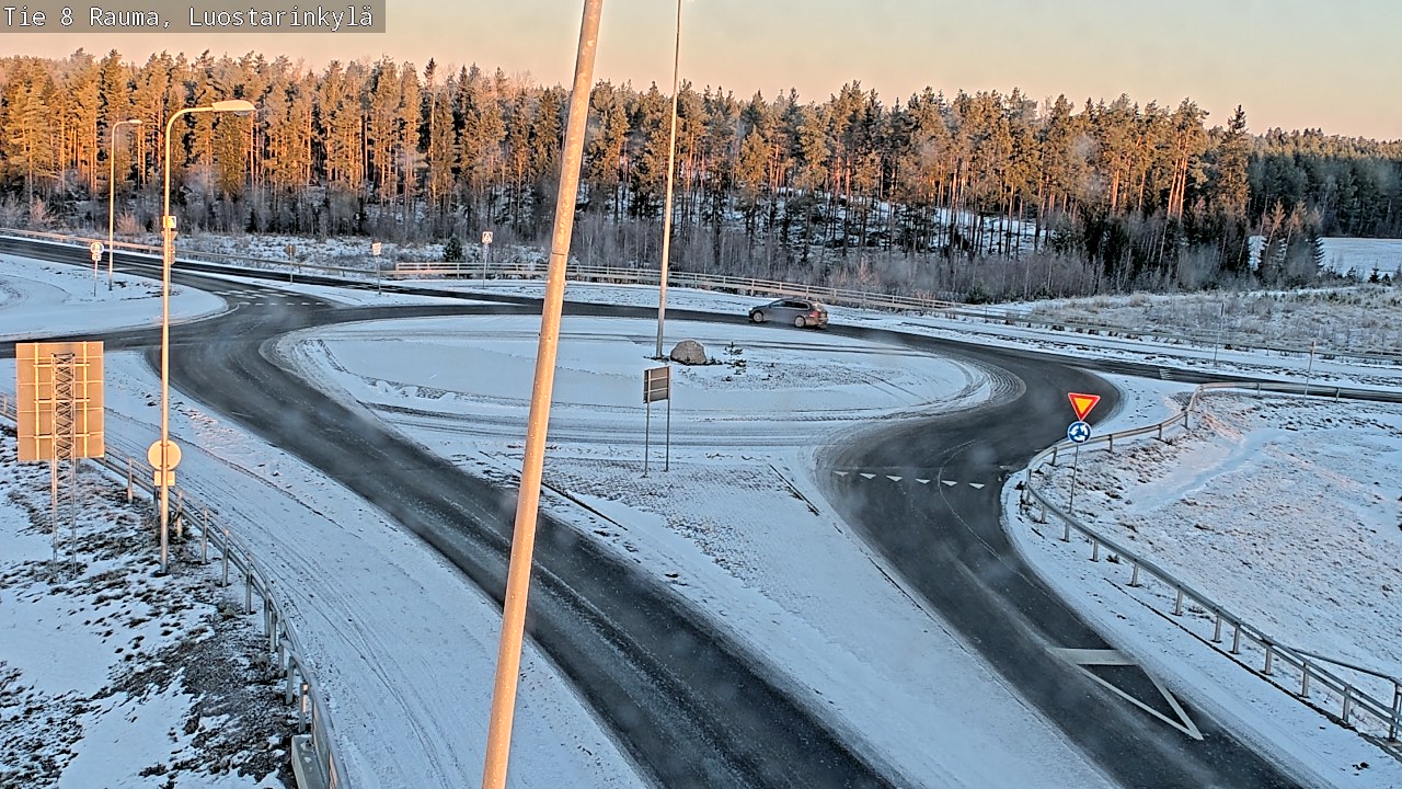 Kelikamerat Kuva Tie 8 Rauma, Luostarinkylä, Rauma, Satakunta