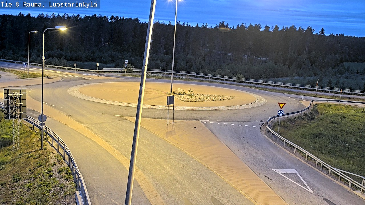 Kelikamerat Kuva Tie 8 Rauma, Luostarinkylä, Rauma, Satakunta