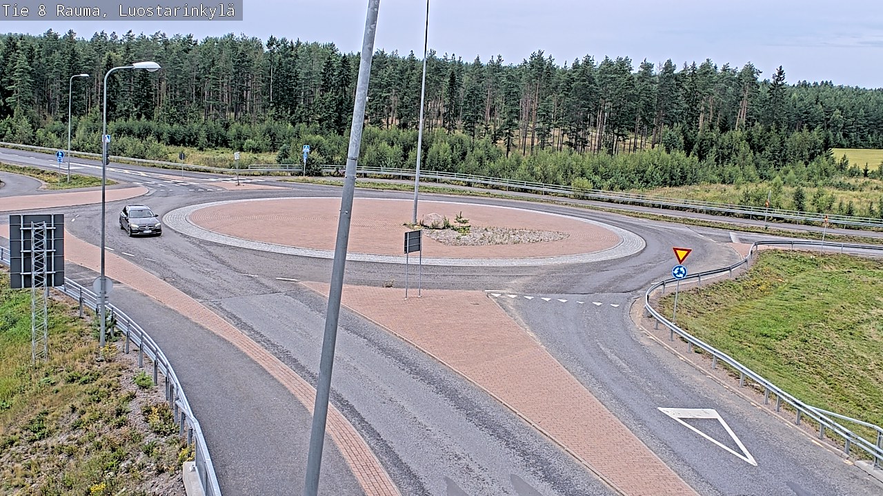 Weather Camera Image Road 8 Rauma, Luostarinkylä, Rauma, Satakunta