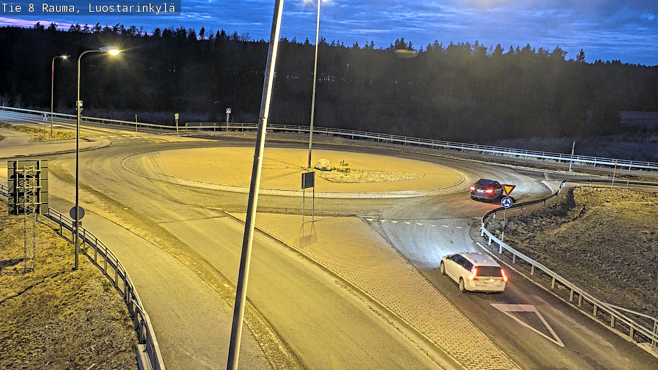 Kelikamerat Kuva Tie 8 Rauma, Luostarinkylä, Rauma, Satakunta