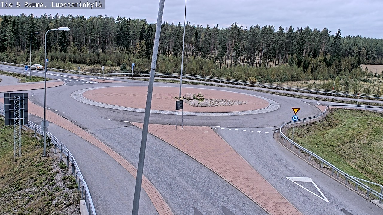 Kelikamerat Kuva Tie 8 Rauma, Luostarinkylä, Rauma, Satakunta