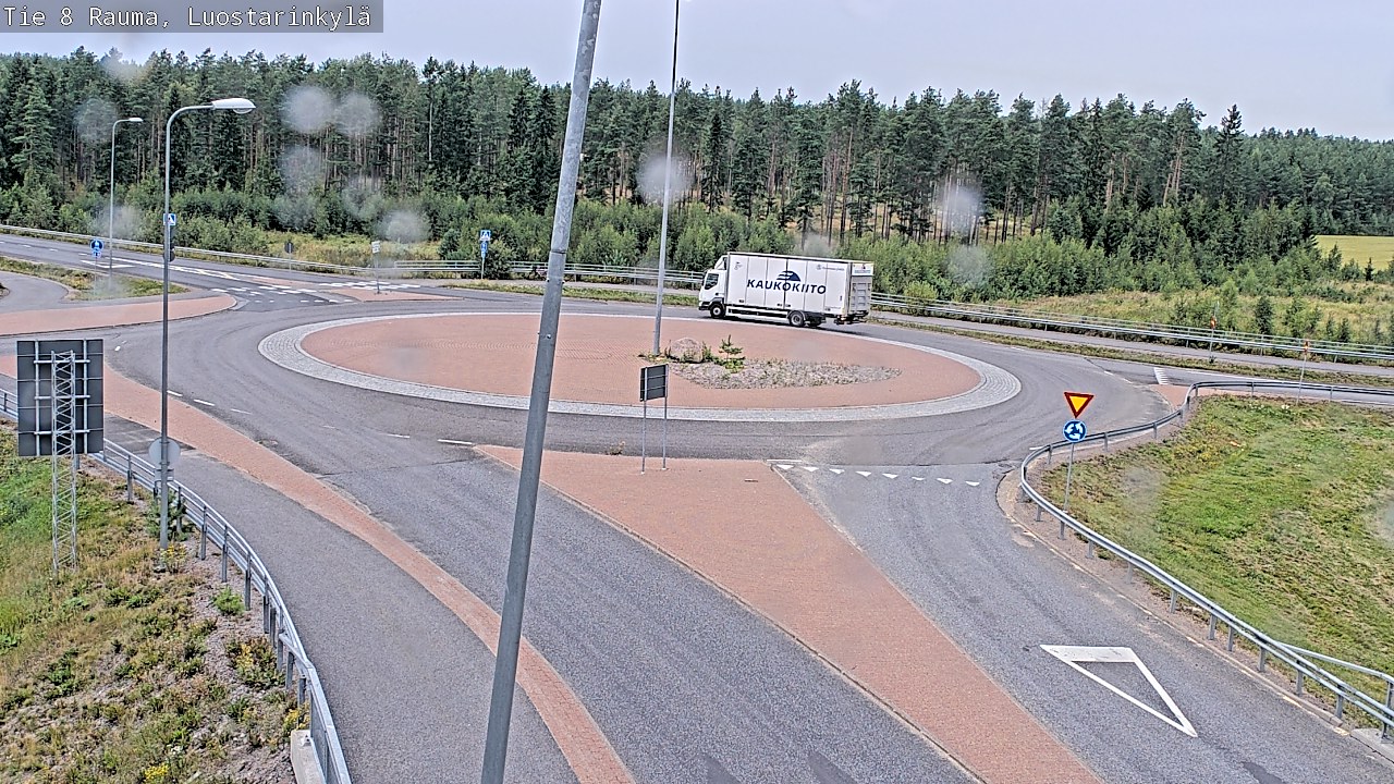Weather Camera Image Road 8 Rauma, Luostarinkylä, Rauma, Satakunta