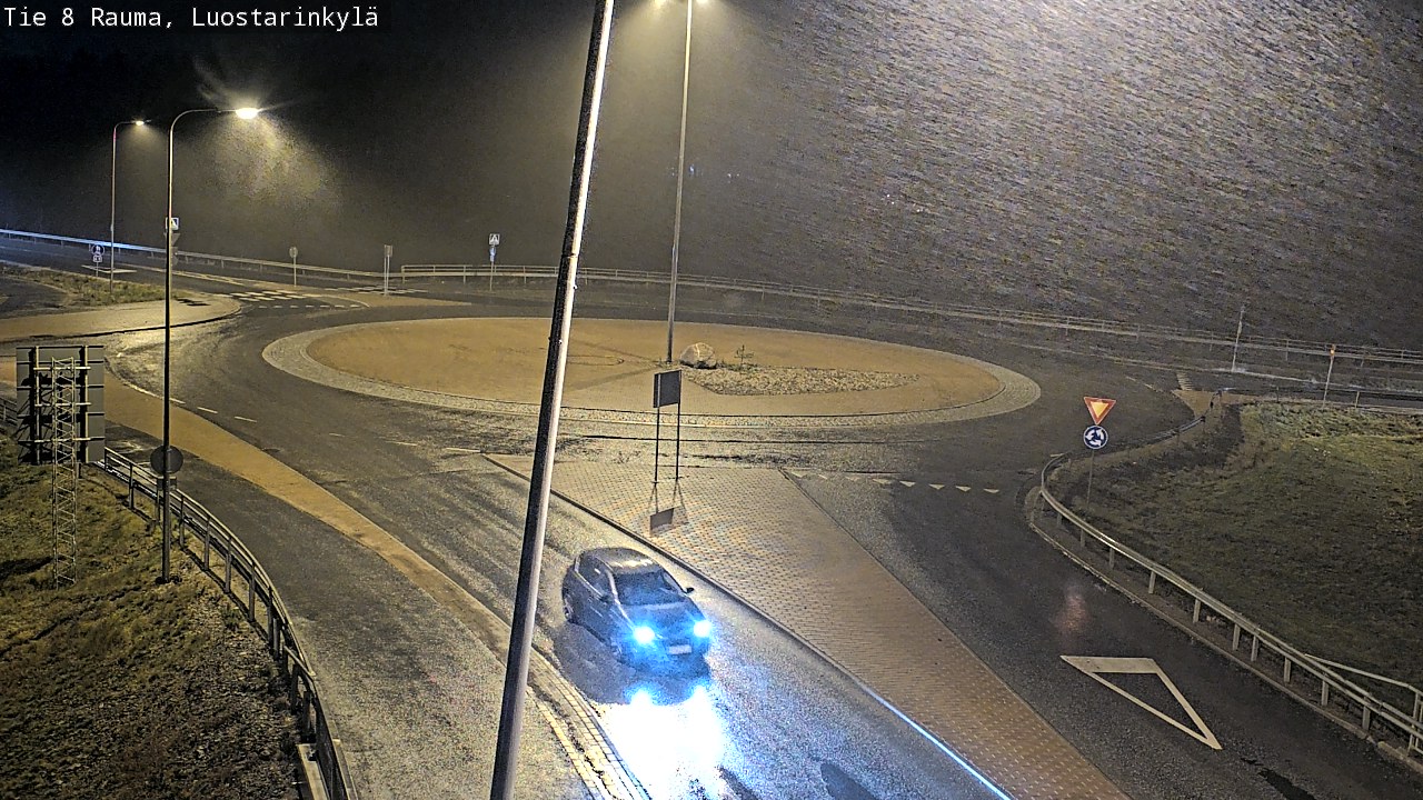 Weather Camera Image Road 8 Rauma, Luostarinkylä, Rauma, Satakunta