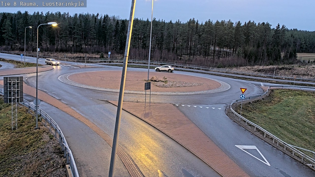 Weather Camera Image Road 8 Rauma, Luostarinkylä, Rauma, Satakunta