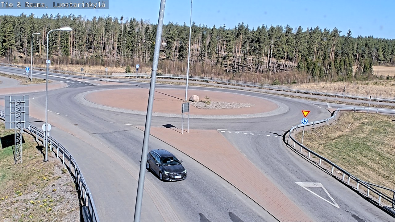 Kelikamerat Kuva Tie 8 Rauma, Luostarinkylä, Rauma, Satakunta