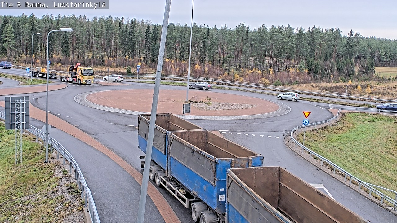 Kelikamerat Kuva Tie 8 Rauma, Luostarinkylä, Rauma, Satakunta