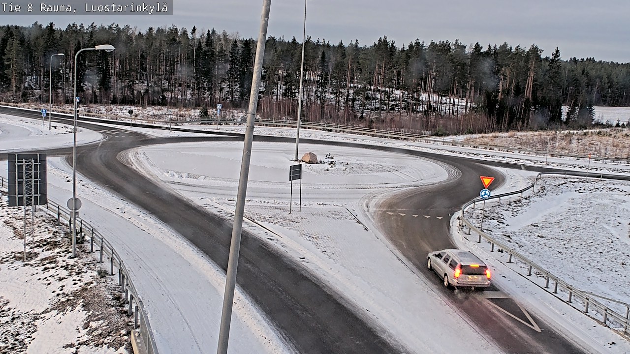 Kelikamerat Kuva Tie 8 Rauma, Luostarinkylä, Rauma, Satakunta