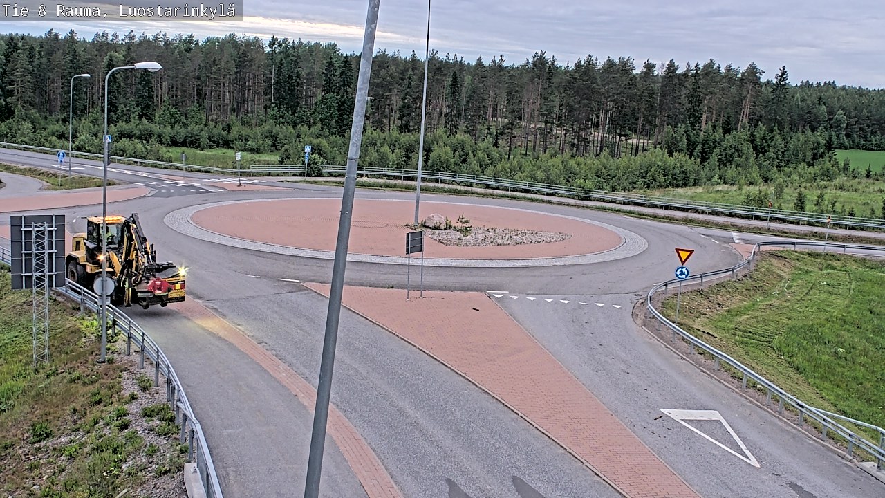 Kelikamerat Kuva Tie 8 Rauma, Luostarinkylä, Rauma, Satakunta