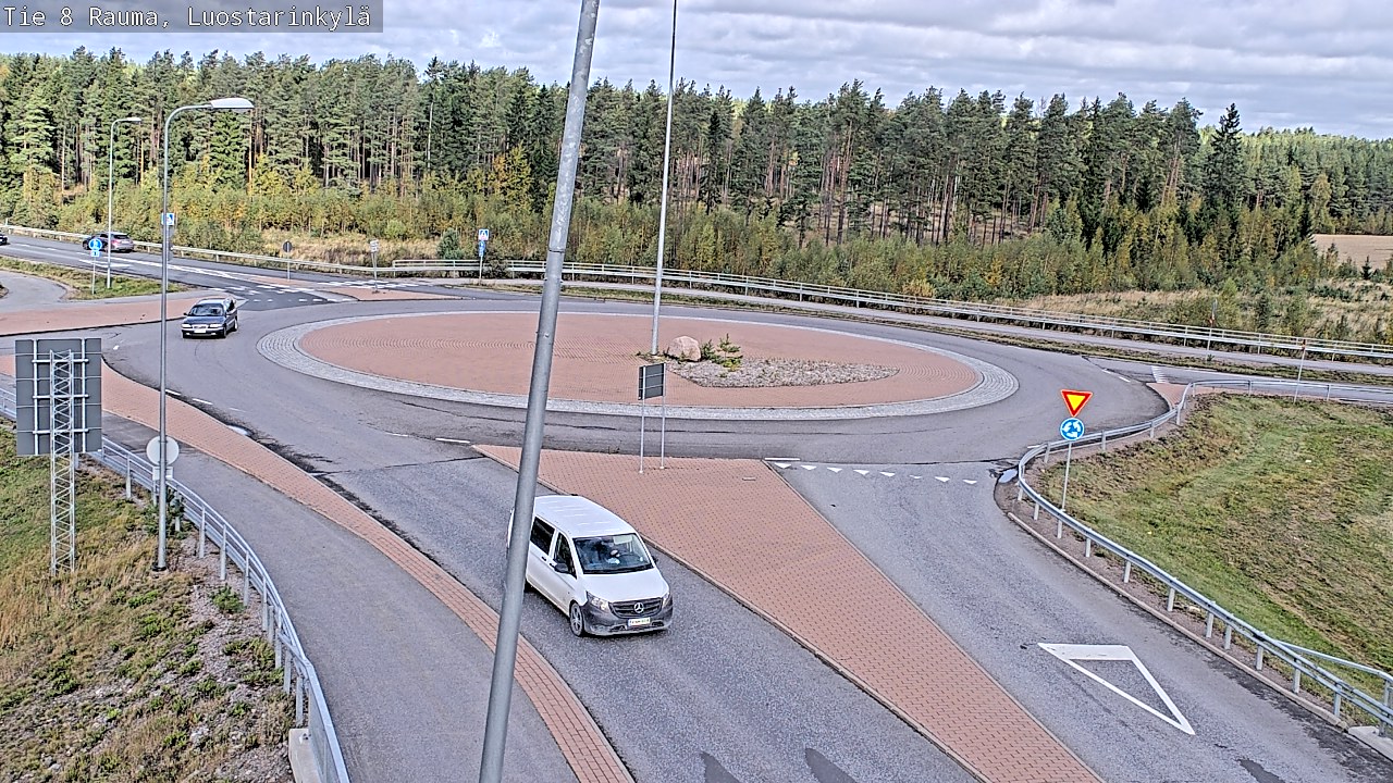 Kelikamerat Kuva Tie 8 Rauma, Luostarinkylä, Rauma, Satakunta