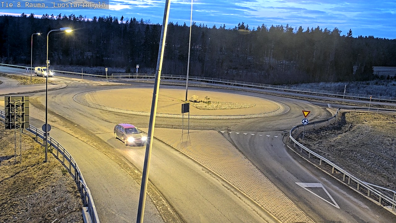 Kelikamerat Kuva Tie 8 Rauma, Luostarinkylä, Rauma, Satakunta