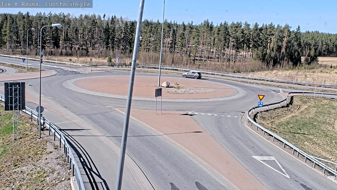 Kelikamerat Kuva Tie 8 Rauma, Luostarinkylä, Rauma, Satakunta