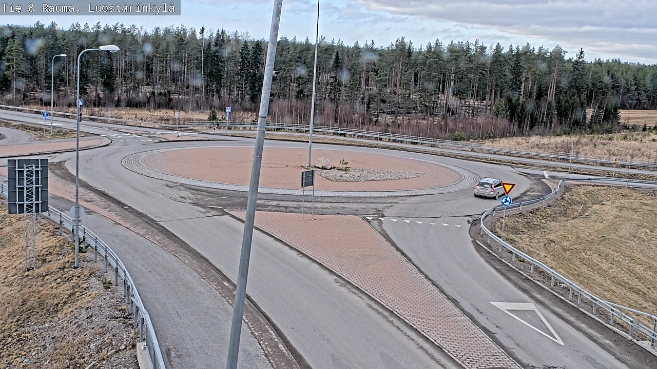 Kelikamerat Kuva Tie 8 Rauma, Luostarinkylä, Rauma, Satakunta