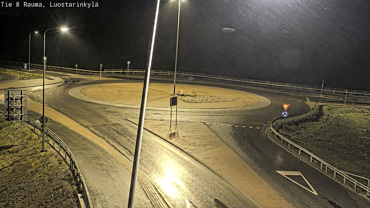 Weather Camera Image Road 8 Rauma, Luostarinkylä, Rauma, Satakunta
