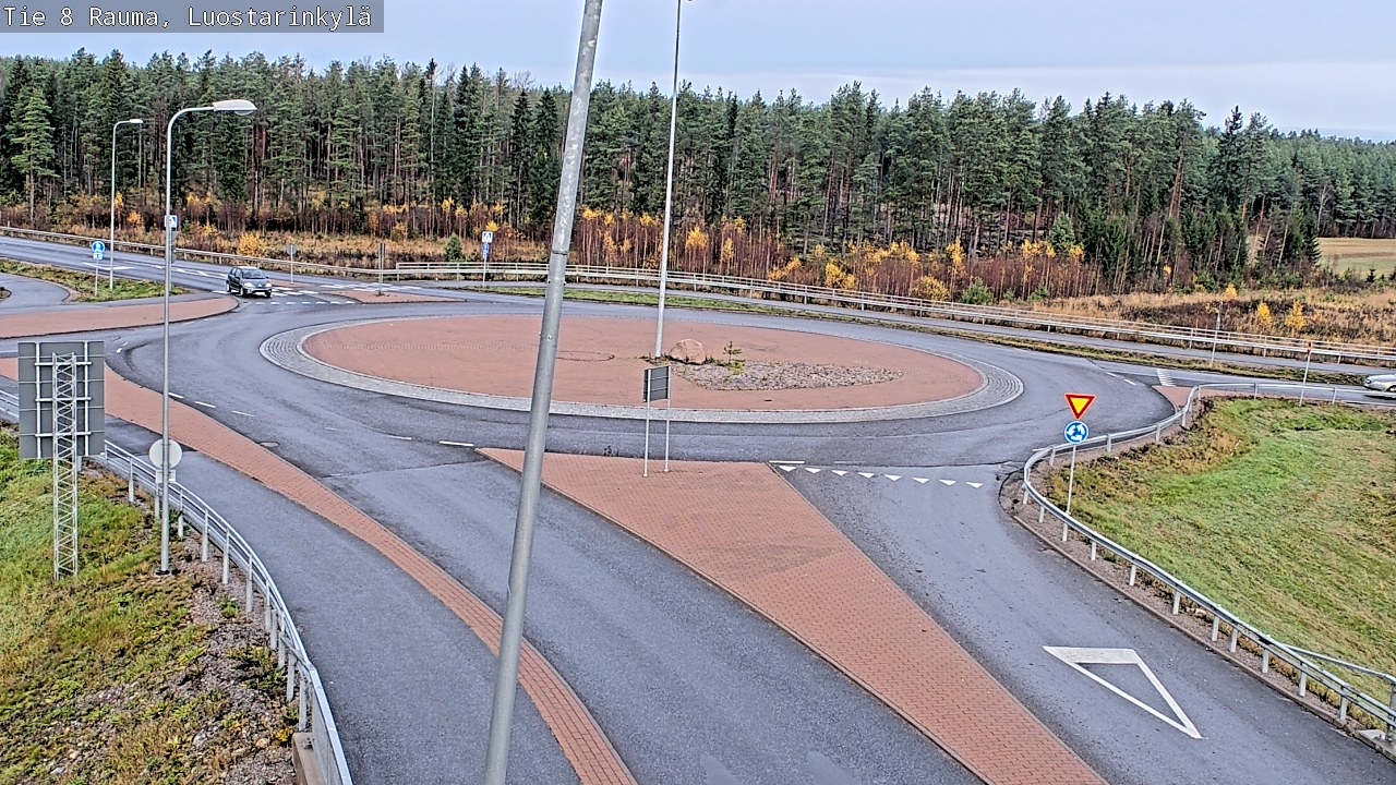 Kelikamerat Kuva Tie 8 Rauma, Luostarinkylä, Rauma, Satakunta